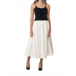 NEW FIND ME NOW meadow midi dress in black/ white
